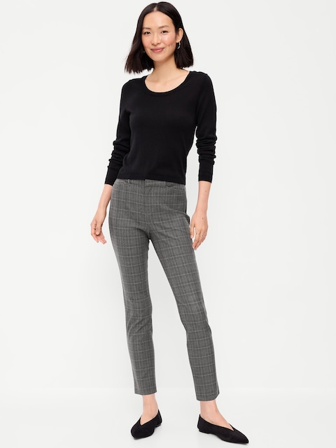High-Waisted Pixie Skinny Ankle Pants