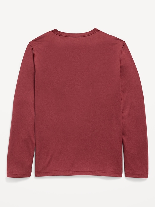 Image number 3 showing, CloudMotion Long-Sleeve Performance T-Shirt for Boys