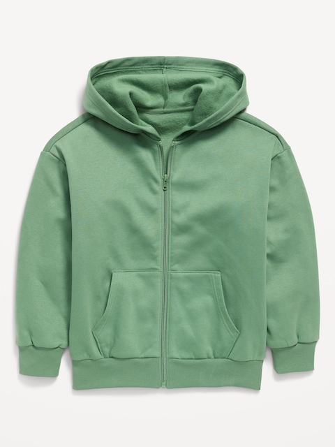 Oversized Zip Hoodie for Boys