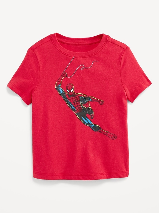Image number 1 showing, Marvel™ Spider-Man Unisex Graphic T-Shirt for Toddler