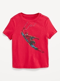 Image number 1 showing, Marvel™ Spider-Man Unisex Graphic T-Shirt for Toddler
