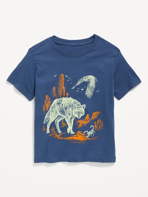 T-SHIRT À MANCHES COURTES À IMPRIMÉ POUR GARÇON