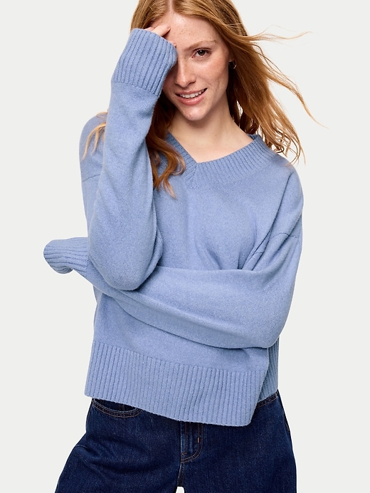 Image number 3 showing, SoSoft V-Neck Sweater