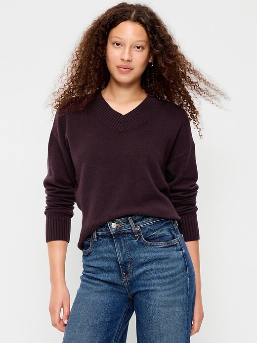 Image number 1 showing, SoSoft V-Neck Sweater