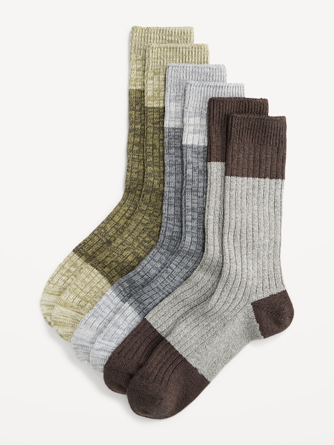 CHAUSSETTES JASPÉES POUR BOTTES (PAQUET DE 3)