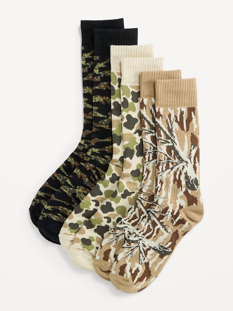 CHAUSSETTES JASPÉES POUR BOTTES (PAQUET DE 3)