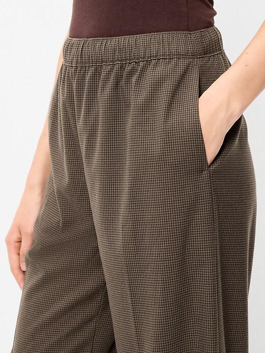 Image number 5 showing, High-Waisted Wide-Leg Trouser
