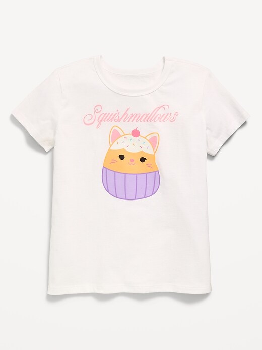 Image number 1 showing, Squishmallows™ Graphic T-Shirt for Girls