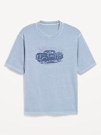 Image number 1 showing, Loose Heavyweight Graphic T-Shirt
