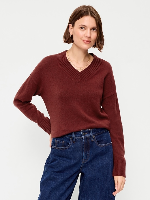 Image number 1 showing, SoSoft V-Neck Sweater