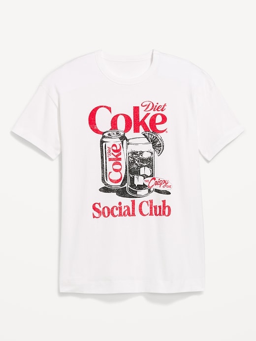 Image number 1 showing, Coca Cola® Oversized Tunic T-Shirt