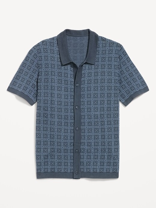 Image number 2 showing, Short-Sleeve Sweater Shirt