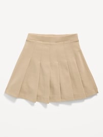 Image number 1 showing, School Uniform Ponte-Knit Pleated Skort for Girls
