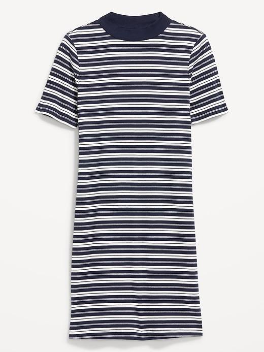 Image number 1 showing, Snug Mock-Neck Bodycon Mini Dress