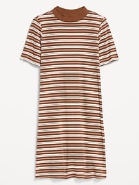 Image number 2 showing, Snug Mock-Neck Bodycon Mini Dress