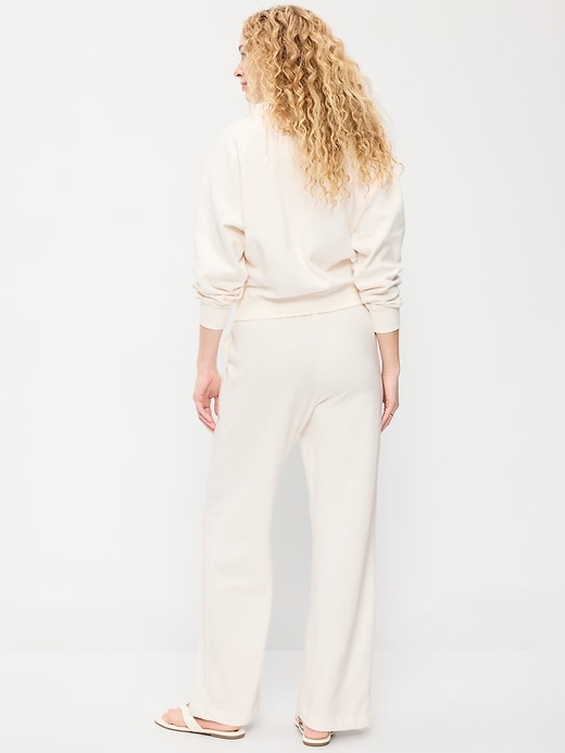 Image number 3 showing, High-Waisted SoComfy Wide-Leg Sweatpants