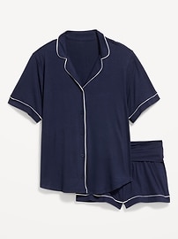 Image number 2 showing, Maternity Classic Pajama Short Set