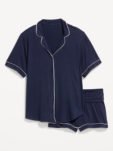 Maternity Classic Pajama Short Set