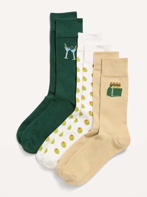 Novelty Socks 3-Pack for Men