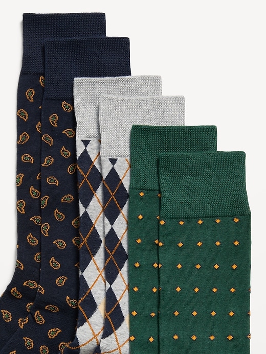 Image number 2 showing, Novelty Socks 3-Pack for Men