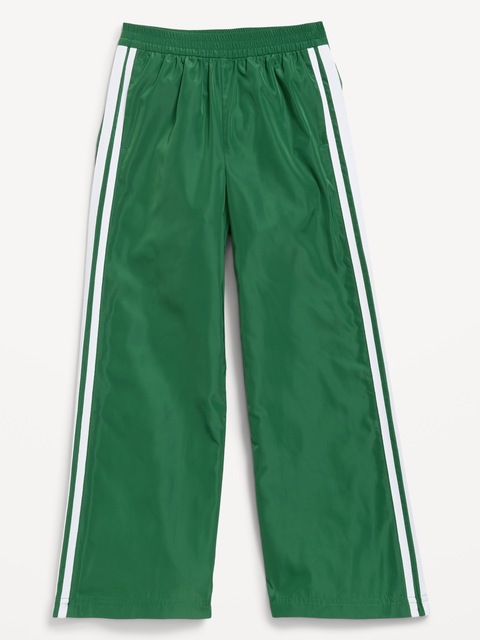 PANTALON D'ENTRAÎNEMENT À TAILLE HAUTE ET JAMBE LARGE POUR FILLE