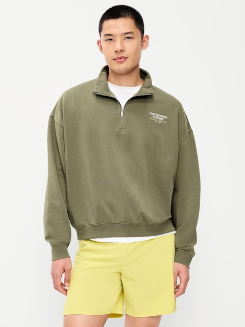 Lived-In Pro Quarter Zip