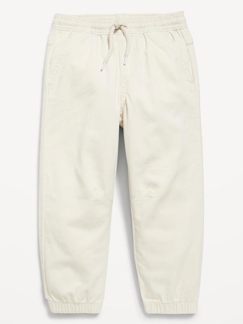PANTALON DE JOGGING COUPE BARIL EN SERGÉ POUR TOUT-PETIT