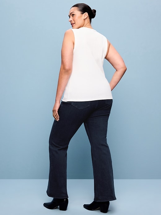 Image number 7 showing, High-Waisted Flare Jeans
