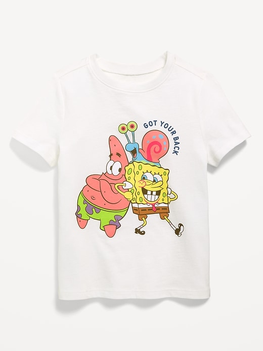 Image number 1 showing, SpongeBob SquarePants™ Unisex Graphic T-Shirt for Toddler