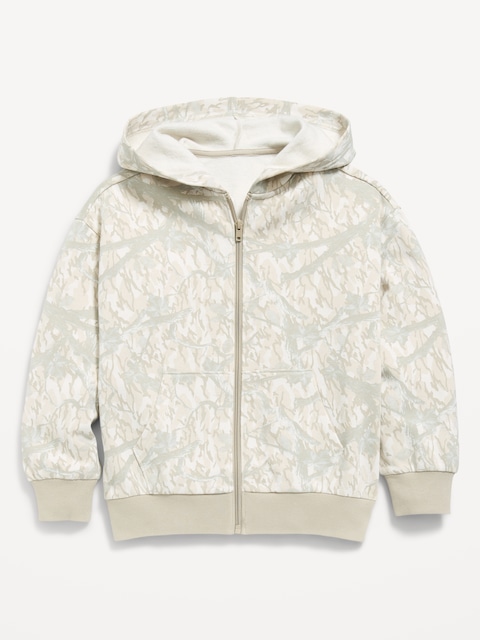 Oversized Full-Zip Hoodie for Boys