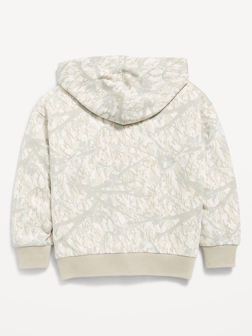Image number 3 showing, Oversized Full-Zip Hoodie for Boys