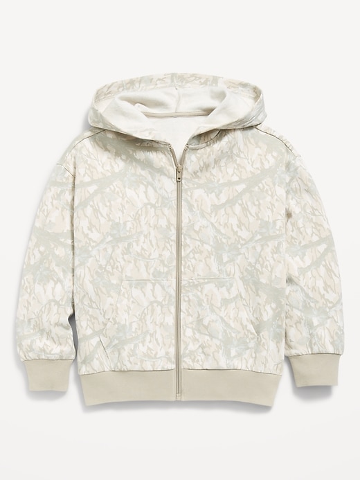 Image number 2 showing, Oversized Full-Zip Hoodie for Boys