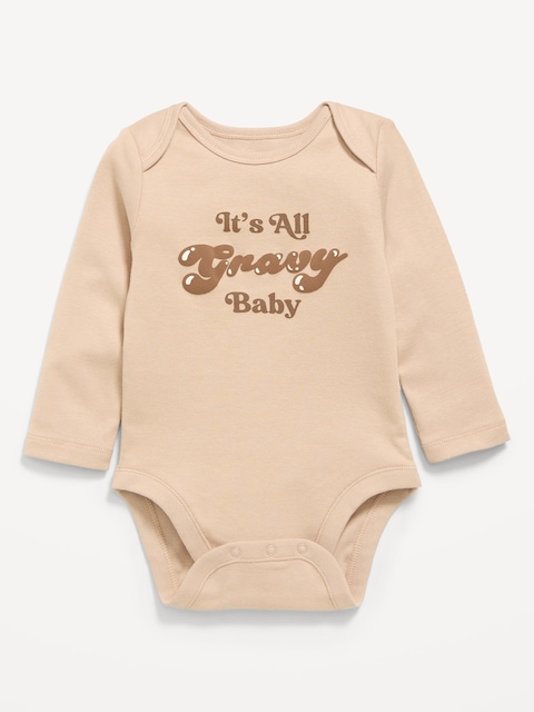 Long-Sleeve Graphic Bodysuit for Baby