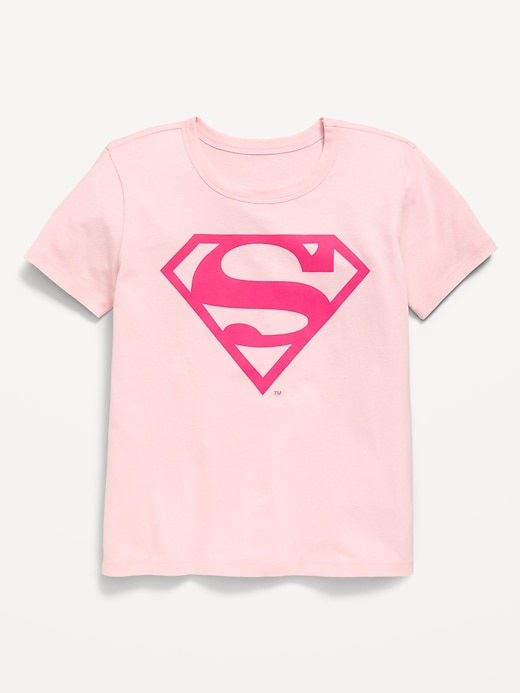 L'image numéro 1 présente T-shirt à imprimé Supergirl de DC Comics™ pour fille