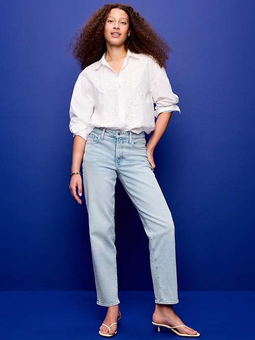 Image number 1 showing, High-Waisted OG Loose Jeans