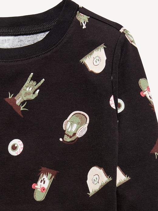 L'image numéro 3 présente Pyjama ajusté à imprimé unisexe pour enfant