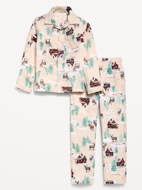 PYJAMA EN FLANELLE À MOTIF POUR GARÇON
