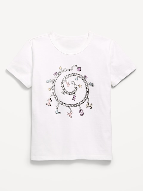 Short-Sleeve Graphic T-Shirt for Girls