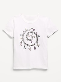 Image number 1 showing, Short-Sleeve Graphic T-Shirt for Girls
