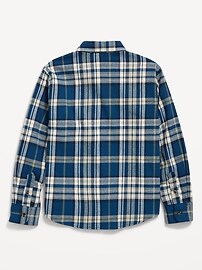 Image number 2 showing, Long-Sleeve Flannel Shirt for Boys