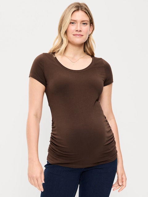 Maternity Scoop-Neck T-Shirt