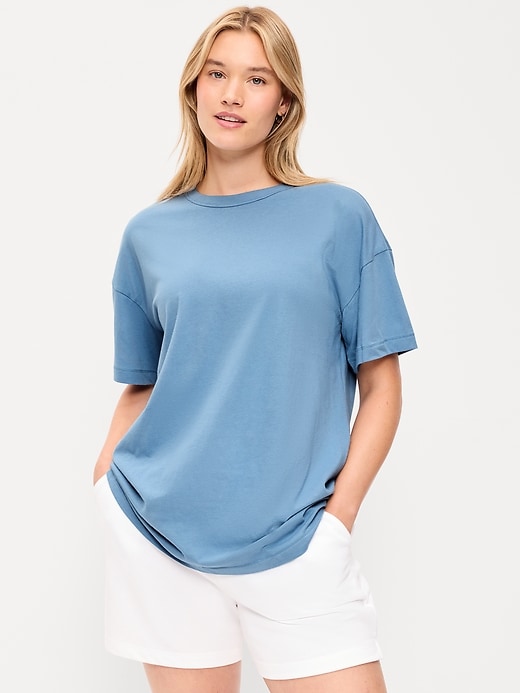 Image number 3 showing, Oversized EveryWear Tunic T-Shirt