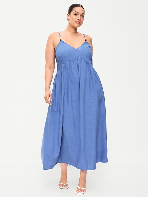 L'image numéro 8 présente Robe longue bohème sans manches