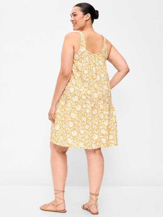 Image number 10 showing, Sleeveless Scoop-Neck Mini Swing Dress