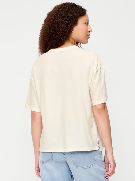 Image number 2 showing, Yellowstone National Park Crew-Neck Oversized T-Shirt