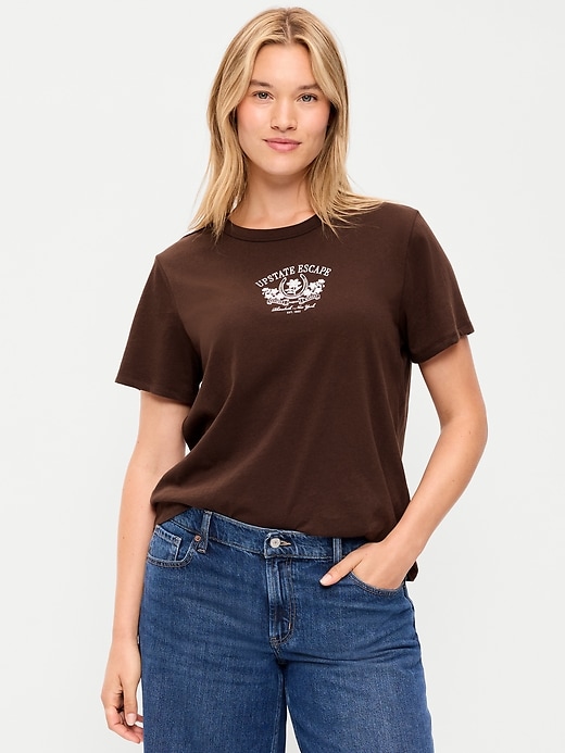 Image number 5 showing, EveryWear Crew-Neck Graphic T-Shirt