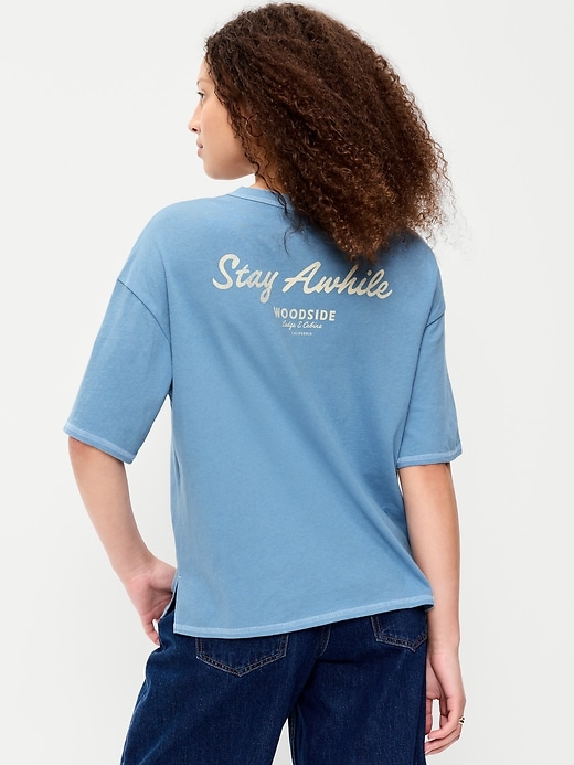 Image number 2 showing, Crew-Neck Graphic T-Shirt