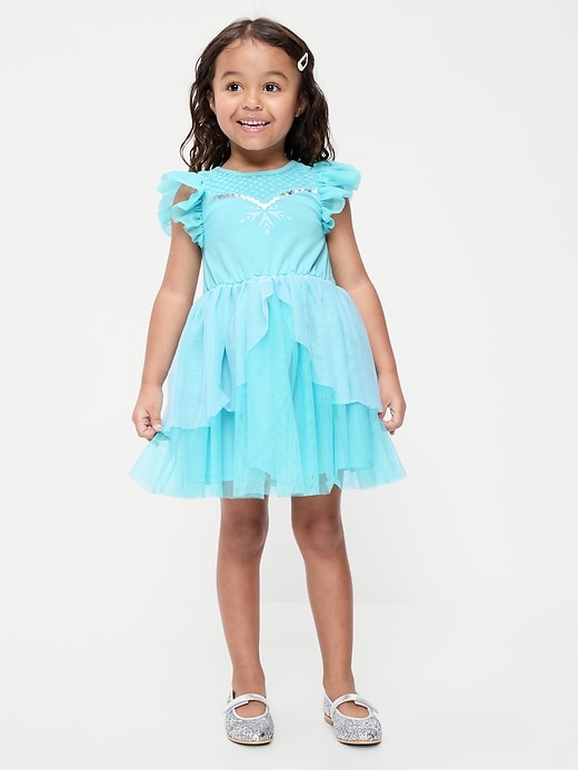 L'image numéro 1 présente Robe tutu Princesse de Disney© à manches courtes pour toute-petite