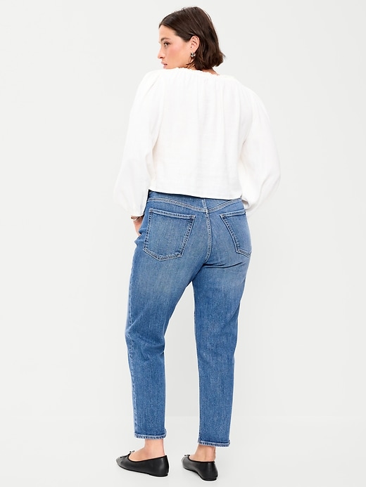 L'image numéro 7 présente Jean OG droit à taille haute longueur cheville
