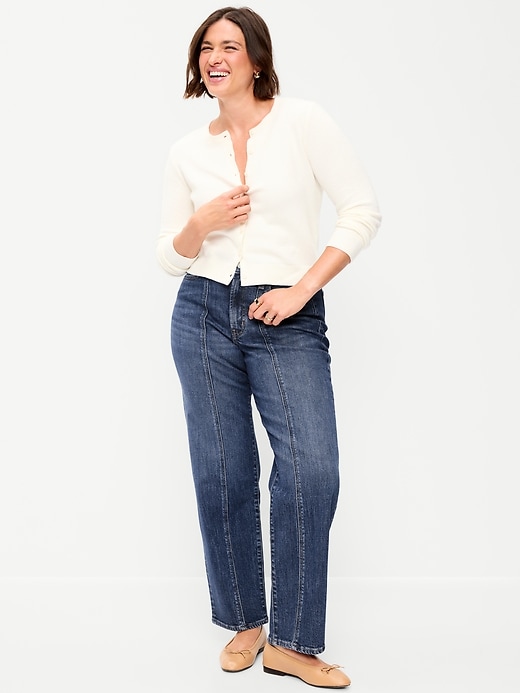 L'image numéro 6 présente Jean OG ample à taille haute